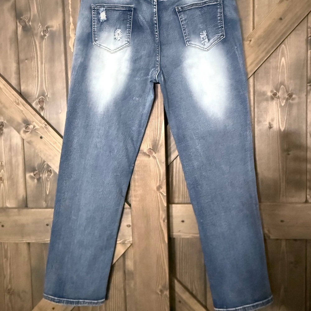 Patriotic Star and Stripe Straight Leg Jeans - XXL - Picture 5 of 6